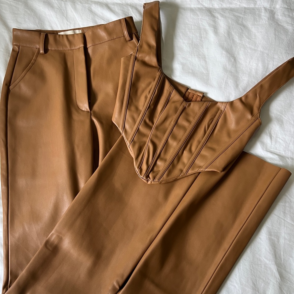 Meshki vegan leather set